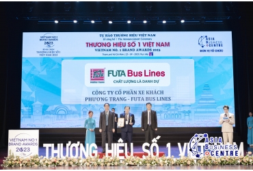 Phương Trang – FUTA Bus Lines vinh dự nhận danh hiệu “TOP 10 Thương Hiệu Tiêu Biểu Việt Nam & Thương Hiệu Số 1 Việt Nam 2023”