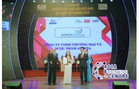 AVANTA PHARMA vinh danh trở thành Top 10 Thương hiệu hàng đầu Việt Nam 2019