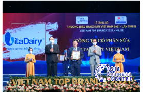 VitaDairy đạt Top 10 Thương hiệu Hàng đầu Việt Nam năm 2021