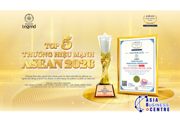 TOP 5 Thương Hiệu Mạnh Asean 2026 - Khẳng định vị thế thương hiệu trên thị trường Quốc tế