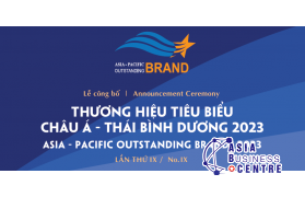 V/V: NHẬN HỒ SƠ ĐĂNG KÝ LỄ CÔNG BỐ "THƯƠNG HIỆU TIÊU BIỂU CHÂU Á - THÁI BÌNH DƯƠNG 2023"