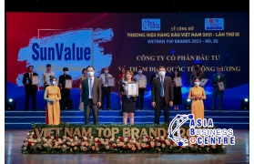 Sunvalue vinh dự nhận giải thưởng "Top 10 Thương hiệu Thẩm định giá hàng đầu Việt Nam 2021"